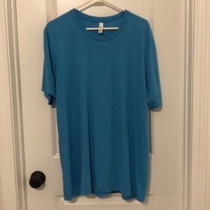 Soft Bella Canvas Blue Tee XL
